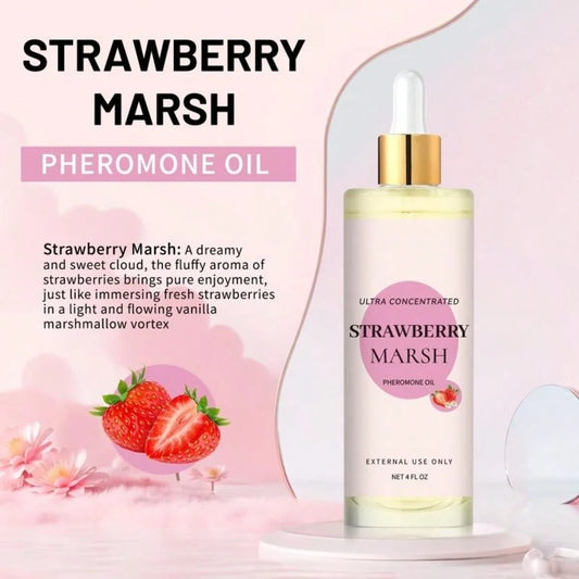 Strawberry Pheromone Perfume Oils - Nourishes Skin Moisture Long Lasting